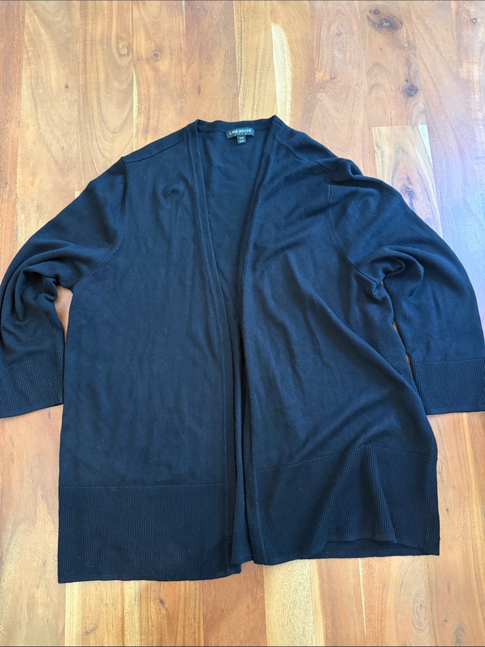Lane Bryant Women’s Black Open-Front Women's Cardigan Size 14/16